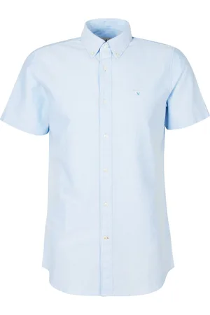 Barbour Koszula Oxtown Classic z krótkim rękawem Oxford z bawełny 100%XL
