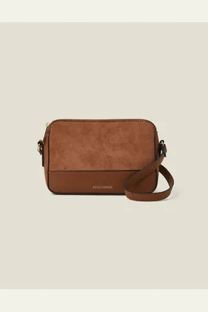 Accessorize Suedette Classic Cross-Body BagJeden