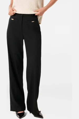 Forever New Shiloh Welt Detail Wide Leg Joggers40