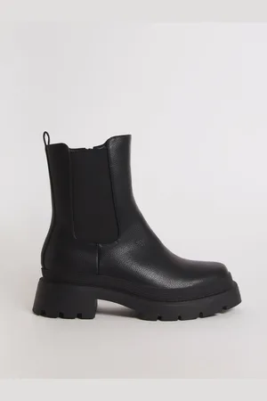 Simply Be Extra Wide Fit Chunky Chelsea Ankle BootsEU 43 (UK 9)