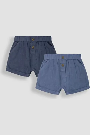 JoJo Maman Bébé 2-Pack Cheesecloth Shorts8692 cm