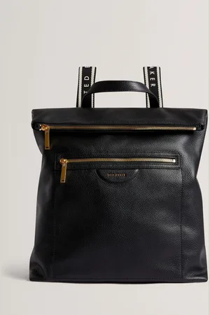 Ted Baker Essaya-Pebbled Leather Fold Over BackpackJeden