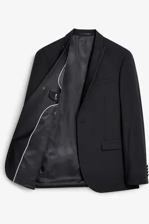 Next Marynarka garniturowa Signature Tollegno z włoskiej wełny50 Long (UK 40 L)