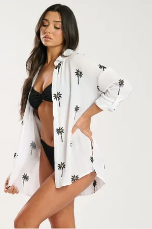 South Beach Embroidered Long sleeve Shirt44