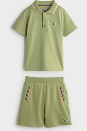 Paul Smith Boys 100% Cotton Polo Shirt and Short Set146152 cm