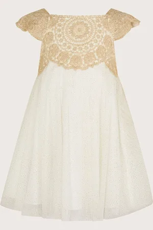 Monsoon Estella Embroidered Tulle Dress7 lat (122 cm)