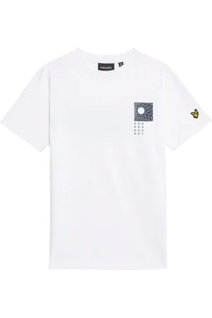 Lyle & Scott Disrupt Graphic Print 100% Cotton T-Shirt140146 cm