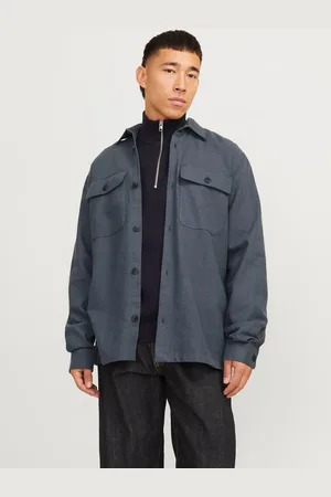 JACK & JONES Worker Overshirt Shacket With PocketsM