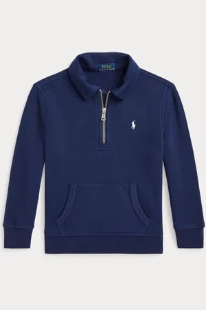 Ralph Lauren Boys French Terry Collared Sweatshirt6 lat (116 cm)