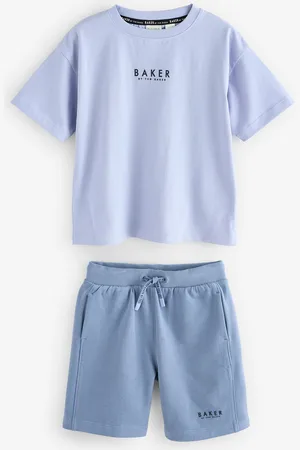 Ted Baker Oversized 100% Cotton T-Shirt And Shorts Set116122 cm
