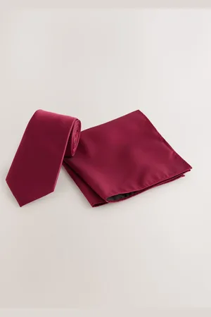 Next Textured Tie And Pocket Square SetJeden