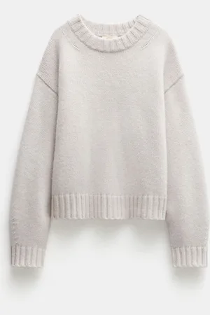 Hush Puppies Cora Chunky Cashmere Crew JumperXL