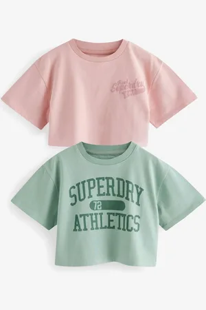Superdry Essentials 100% Organic Cotton T-Shirts 2 Pack140146 cm
