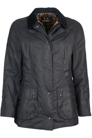 Barbour Woskowana kurtka Beadnell Classic44