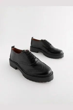 Next Forever Comfort Chunky Brogue Lace-Up ShoesEU 37 XW (UK 4)