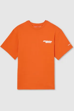 Reiss Nakata McLaren F1 Team Oversize Logo T-Shirt Unisex FitX-Large