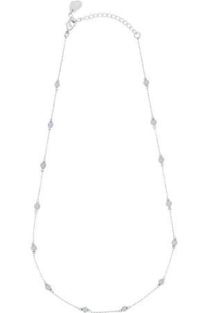 ESTELLA BARTLETT Lace Agate Paperlink Calm NecklaceJeden