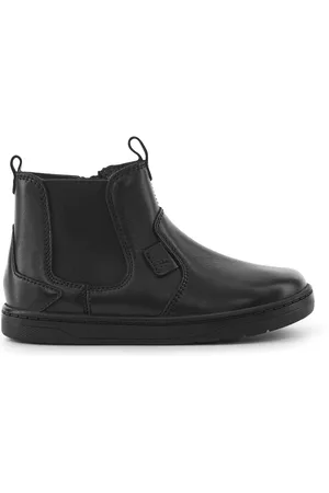 Start Rite Energy Leather Zip Up Black BootsEU27.5 (UK 9.5) F