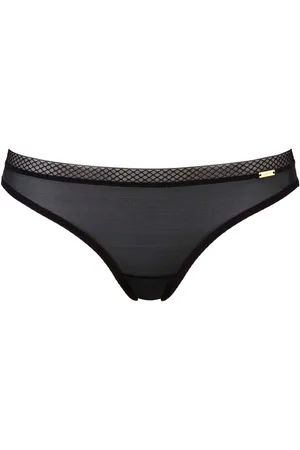 Gossard Glossies Black BriefsM