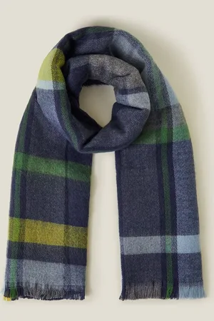 Accessorize Woven Check Blanket ScarfJeden