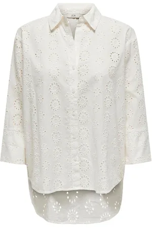 JDY Long Sleeve Broderie ShirtXS 6
