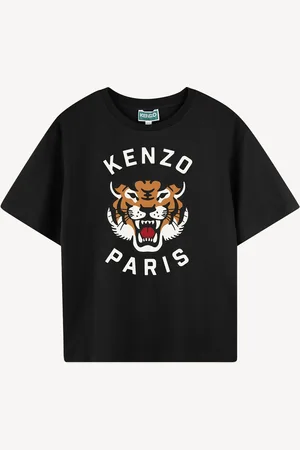 Kenzo Blue Short Sleeve Tiger Logo T-Shirt158164 cm