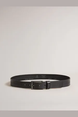 Ted Baker Crisic Stitch Detail Leather Belt28