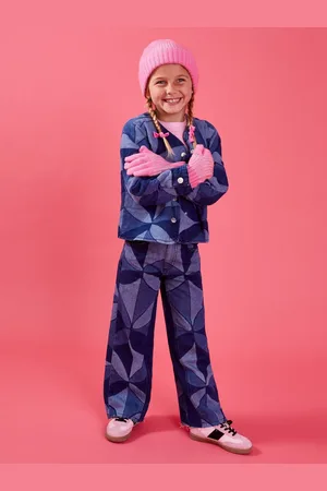 Accessorize Girls Chunky Knit Beanie Hat and Gloves Set3-5 lat