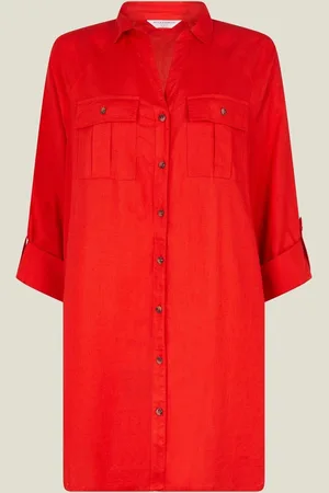 Accessorize Long Sleeve Beach Cover Up ShirtS