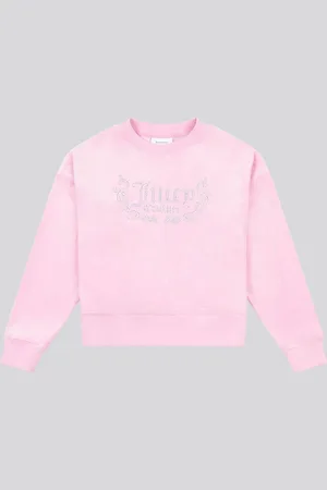 Juicy Couture Girls Crew Neck Sweatshirt166168 cm