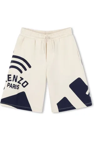 Kenzo Large Natural Logo Bermuda Shorts8 lat (128 cm)