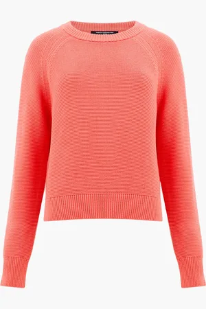 French Connection 100% Cotton Lily Mozart Crew Neck JumperL