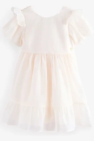 Laura Ashley Bow Back Bridesmaid Dress7 lat (122 cm)