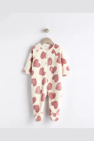 Next Baby Zip Fleece Sleepsuit2