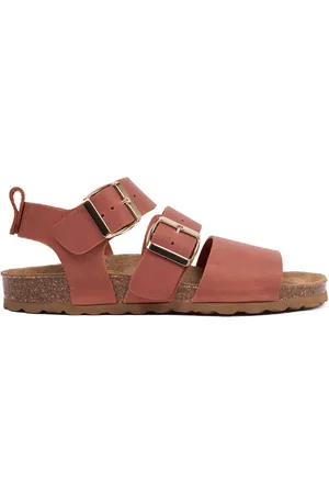 CELTIC & CO. Orange Triple Strap Sandals3 EU 36