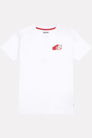 New Balance Boys Authentic Brand 100% Cotton White T-Shirt7