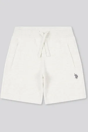 U.S. Polo Assn. U. S. Polo Assn. Boys Double Horsemen Herringbone Sweat Shorts15
