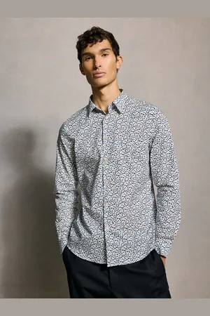 Paul Smith Blue Printed Design ShirtS