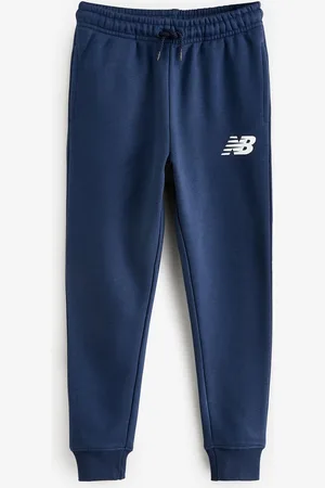 New Balance Boys Brush Back Stacked Logo Joggers9