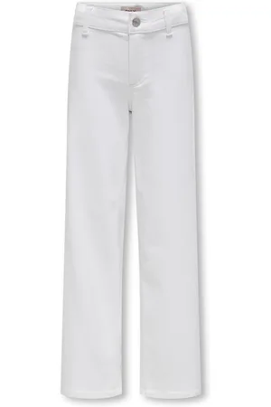ONLY Wide Leg Sylvie Denim White Jeans140146 cm