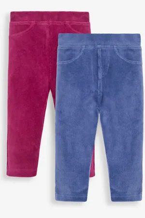 JoJo Maman Bébé 2-Pack Jersey Cord Leggings6