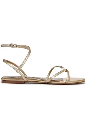 Sam Edelman Regular Fit Gold Ellina Strappy Sandalseu37