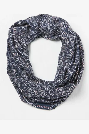 Fat Face FatFace Leaf Print Multi Use SnoodJeden