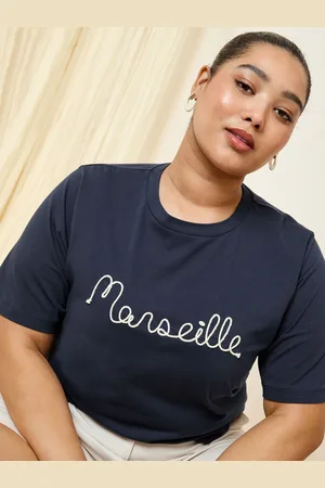 Friends Like These Short Sleeve Rope Embroidered T-ShirtEU 44 (UK 16)