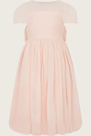 Monsoon Claire Crinkle Chiffon Dress9 lat (134 cm)