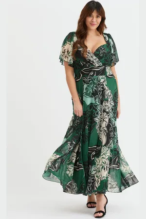 Scarlett & Jo Kemi Bolero Wrap Bodice Maxi Gown50