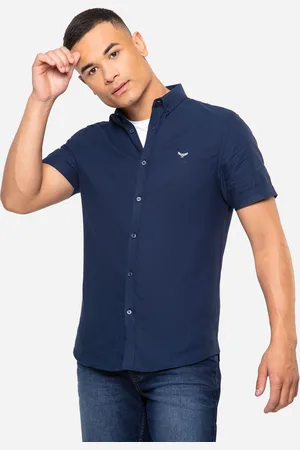 Threadbare Koszula oxford z krótkim rękawem M