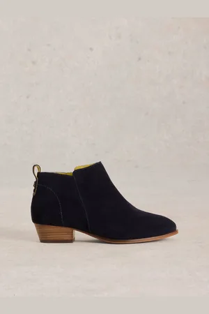 White Stuff Wide Fit Suede Ankle BootsEU 36 (UK 4)