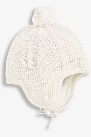 JoJo Maman Bébé Cosy Cable Knitted Hat6268 cm
