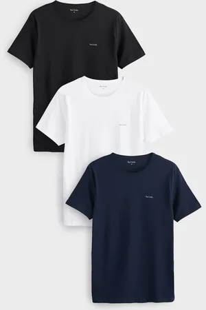 Paul Smith Mix Logo Lounge100% Cotton T-Shirts 3 PackM